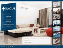 Tablet Screenshot of glacialar.com.br